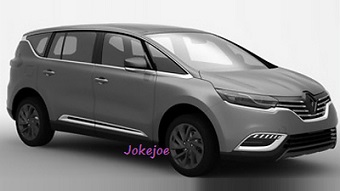 Новые снимки Renault Espace